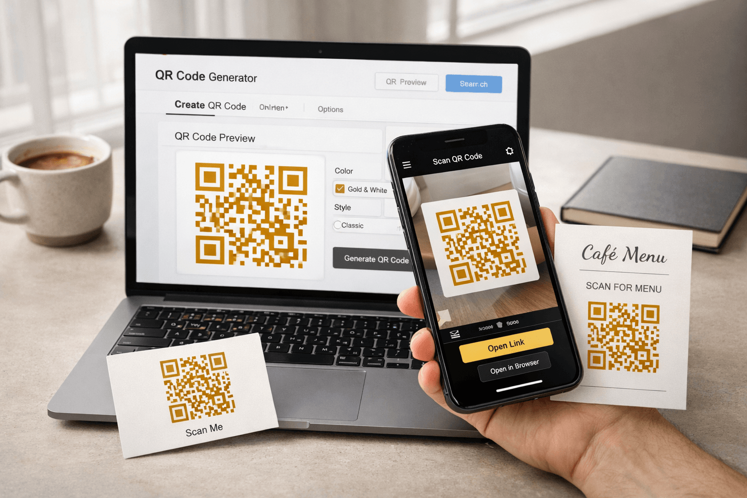 Stop Typing Links Manually: Create Custom QR Codes in Seconds