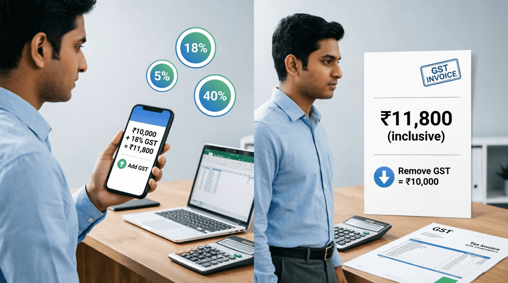 GST Calculator 2025: Never Overpay on Bills Again (New GST 2.0 Rates Included)